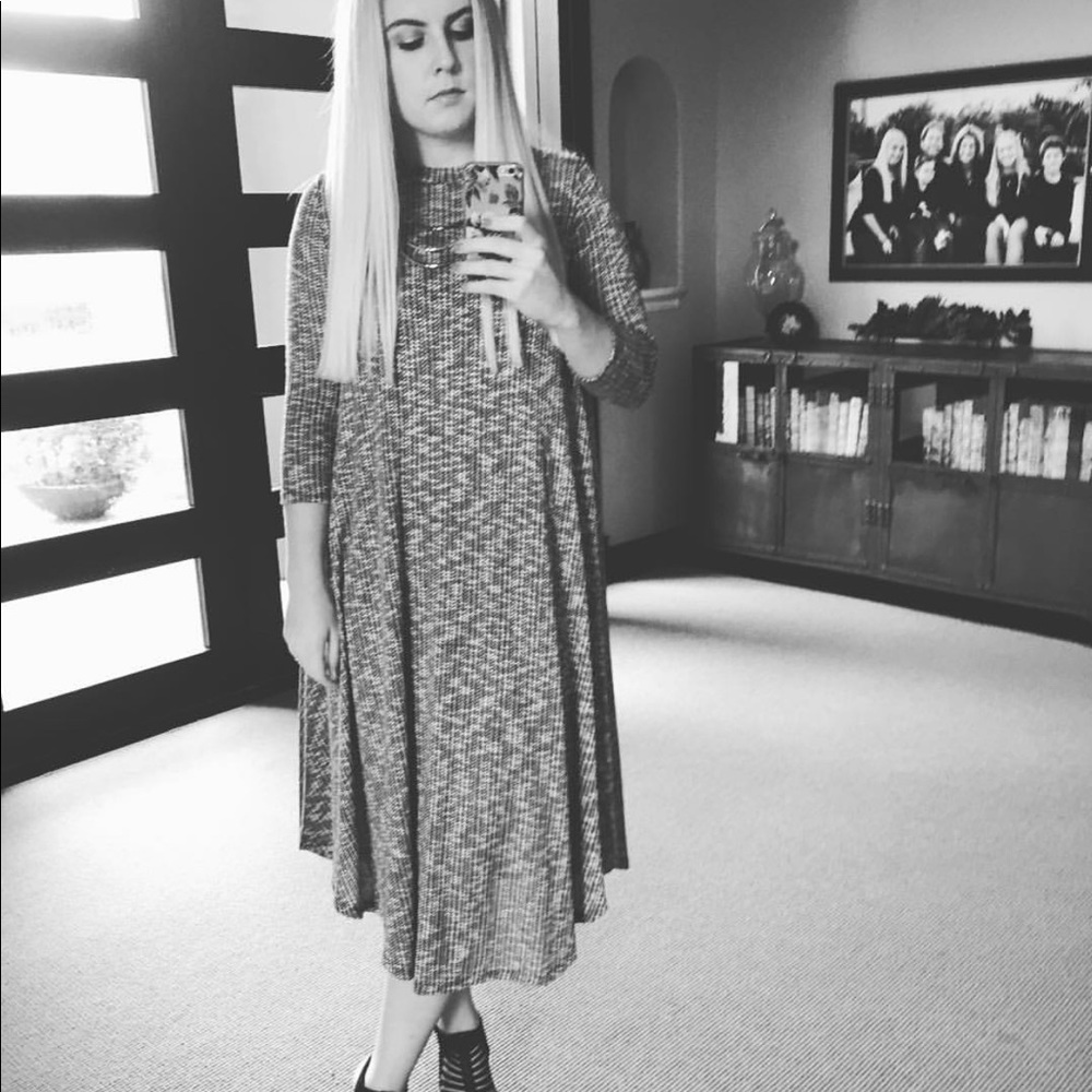 Flamingo Urban Gray Knit dress